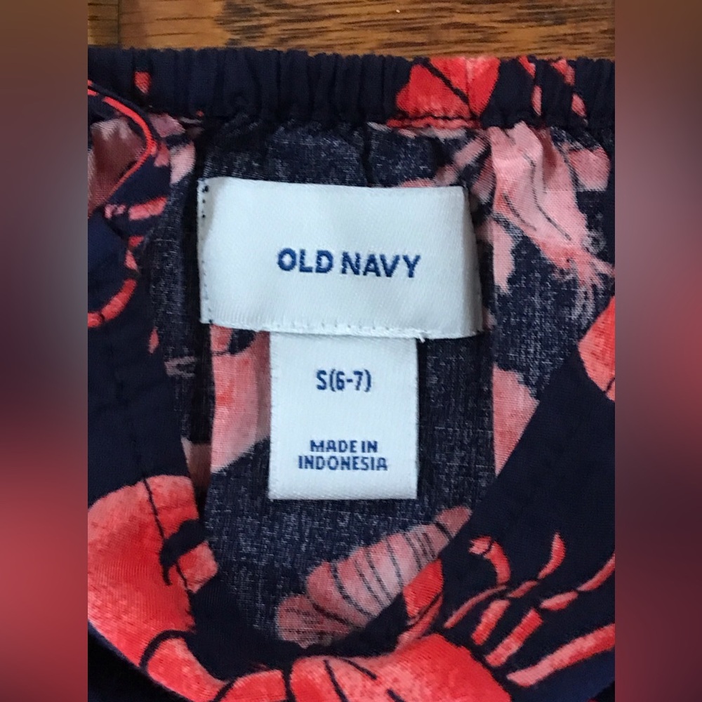 Girls Old Navy Crawfish Themed Dress NWOT
Waist Spaghetti Straps 
Small … - Picture 8 of 9